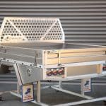 Full-length tray offering excellent durability and load space