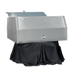 X1-2400 F/P 2-door Aluminium dual-door UTE canopy