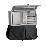 Multi-drawer aluminium toolbox designed for professional use