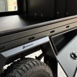 Black canopy and tray combo designed for practicality