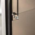 UTE canopy door supported by dual gas struts for smooth opening