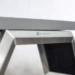 Sturdy aluminium tray with reinforced frame and mudguards