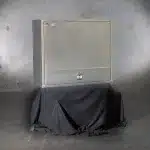 Polished aluminium truck toolbox built for durability and strength