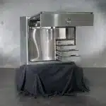 Aluminium truck toolbox with multiple drawers for tool organisation