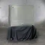 1400mm alloy truck toolbox with adjustable internal shelving