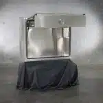 Heavy-duty marine-grade alloy toolbox with assisted gas struts