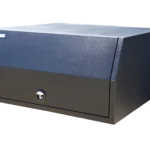 Closed system of the 2 Door X1 Wide 1650 UTE canopy in black