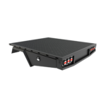 T3 dual cab tray in sleek black alloy finish