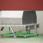 Functional raw aluminium canopy built for reliability