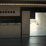 Heavy-duty canopy interior featuring adjustable shelving and compartments