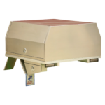 Durable raw alloy UTE canopy with integrated tray design