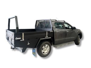 T3-1800 Dual Cab Full Tray Black