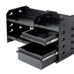 1400mm aluminium slide drawer system for canopy installation