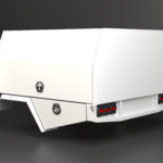 Heavy-duty 2100mm service body made from 25mm flat alloy