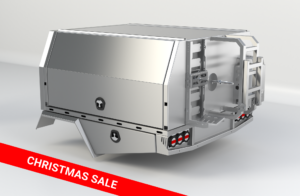 Christmas Sale T3/X3 4WD Combo 1600mm L Tray and Canopy Raw Alloy