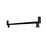 Black 1400mm roof ladder rack for UTE canopy