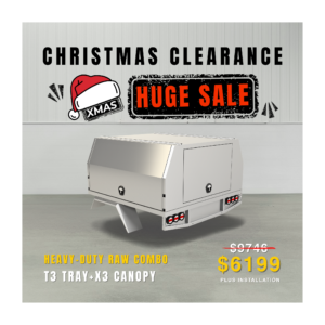 T3/X3 Combo (1780/1860/1900mmW Only) Raw XMAS CLEARANCE