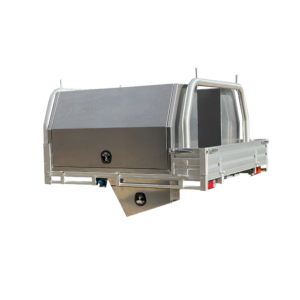 T1 1800 Dual  Cab Full Tray with 2 1500mmL Toolboxes