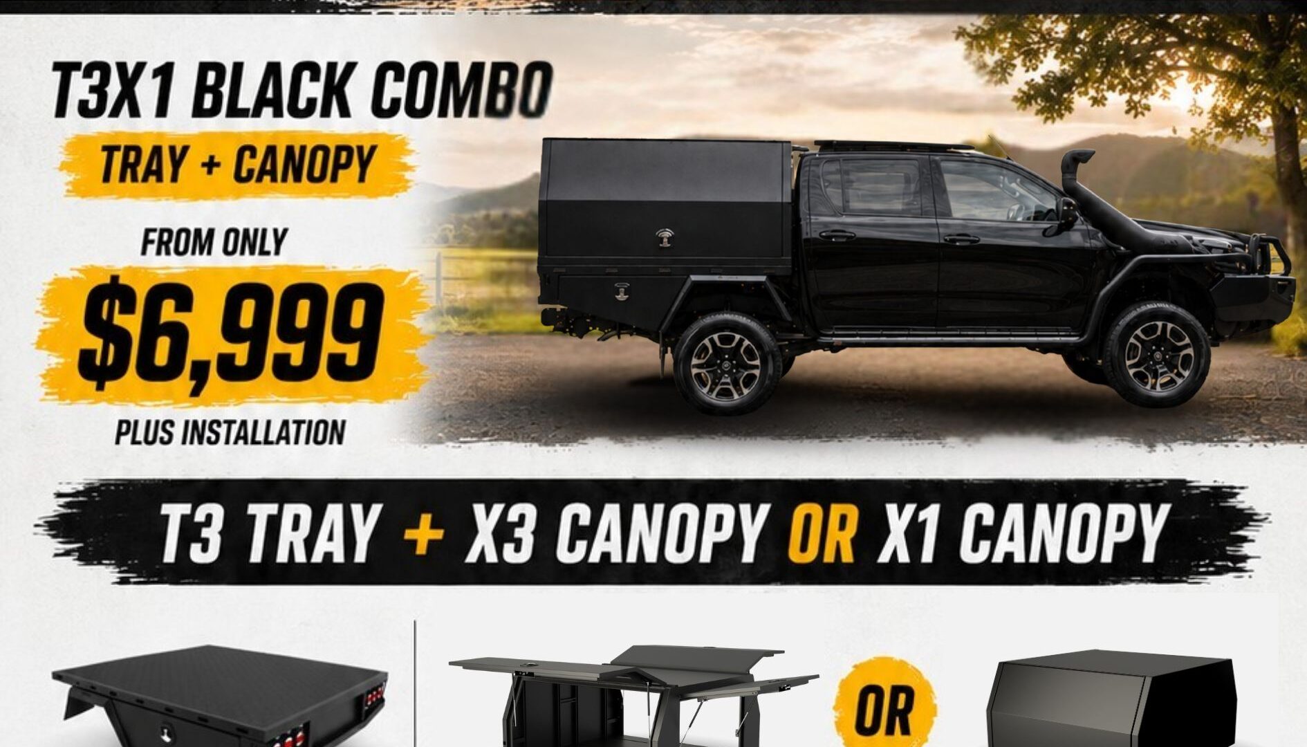 L&G Chivalry ute canopy